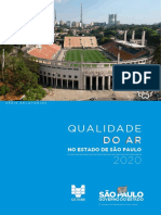 Relatorio de Qualidade Do Ar No Estado de Sao Paulo 2020