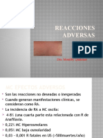 RX - Reacciones Adversas