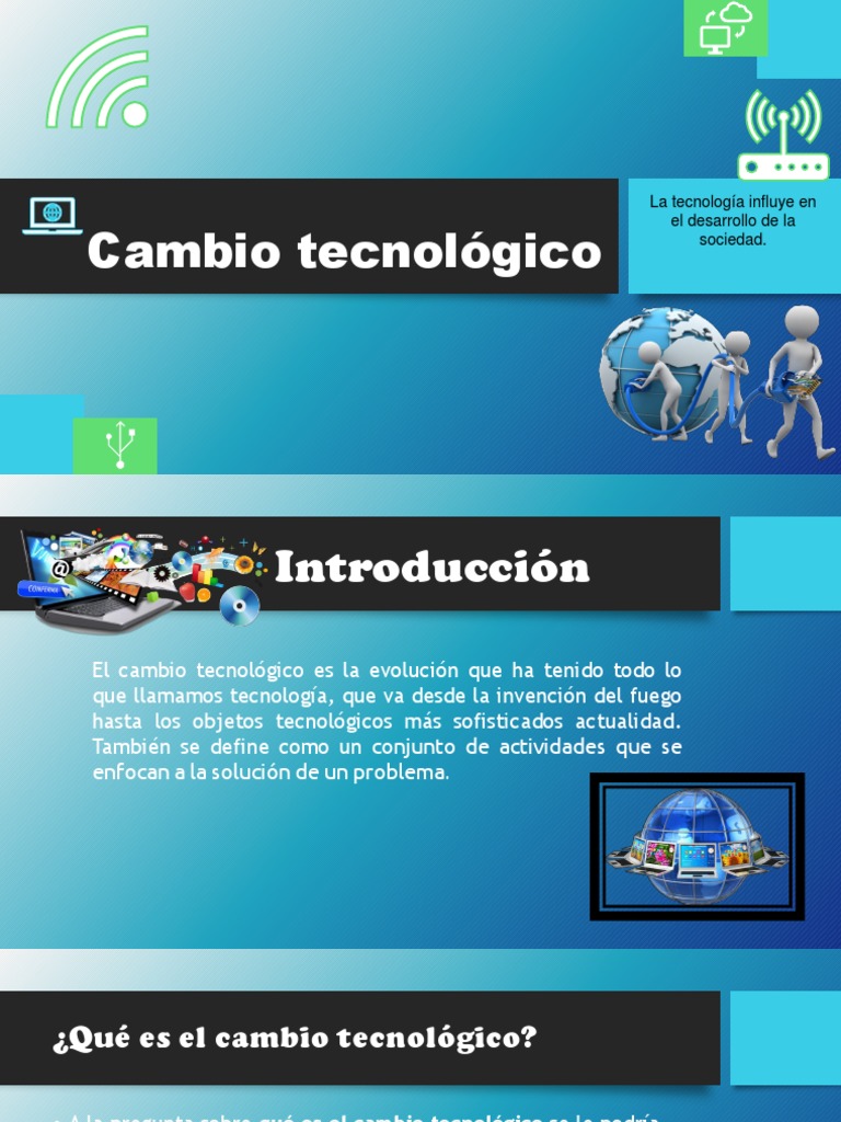Impacto del Cambio Tecnológico en la Sociedad | PDF | Innovación | Business