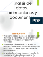 4 Analisis de Datos Informaciones y Documentos New