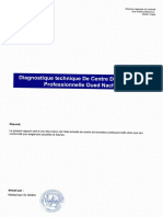 Diagnostique Techniqude Centrede Formation Professionnelle Oued Nachef Maelaynayn El Baida