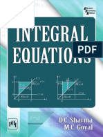 4 Integral Equations by D.C. Sharma M.C. Goyal