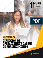 Direccion de Operaciones y Cadena de Abastecimiento