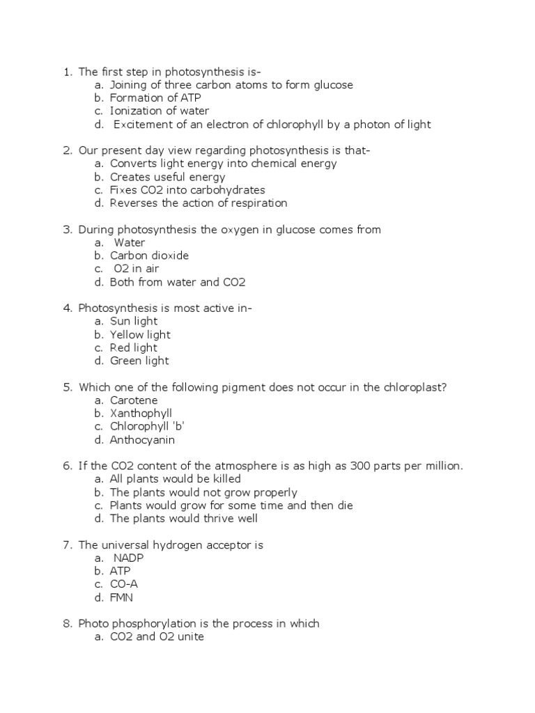 Biosci 3 pdf photosynthesis chloroplast