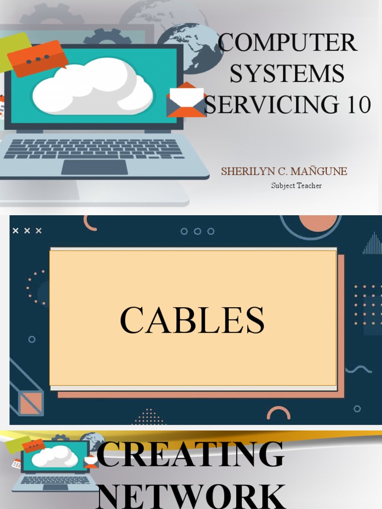 Network Cabling Fundamentals Identifying Cable Types, Creating
