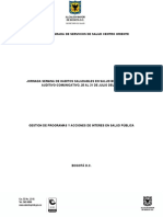 Propuesta informe jornada