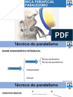 Radiografia periapical técnica paralelismo