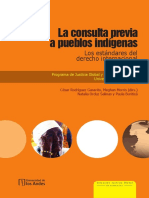La Consulta Previa A Pueblos Indígenas: Los Estándares Del Derecho Internacional