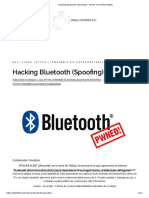Hacking Bluetooth (Spoofing) - Follow The White Rabbit
