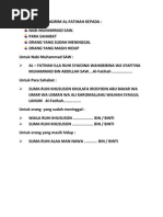 Cara Hadiah Fatihah Pdf