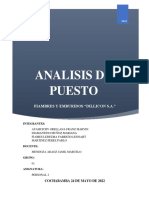 Analisis de Puesto