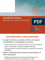 Estudio Económico de América Latina y el Caribe 2019