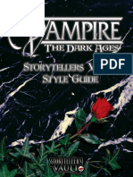 Vampire The Dark Ages Storytellers Vault Style Guide