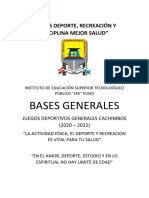 Bases Generales Juegos Deportivos