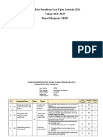 Kisi Kisi Penulisan Soal Ujian Sekolah SBDP