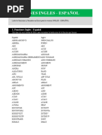 Formulas de Excel en Ingles | PDF