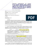 Sentencia de 28 de Septiembre de 2017 - Demanda de Nulidad - Ponente Magistrado Cedalise