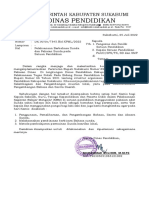 Surat 7345 Bid KPML Kadisdik pelaksanaan berbhasa dan pakaian sunda pada satpel