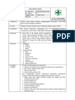 7.7.1.3 038 Sop Pemberian Anestesi Lokal Dan Sedasi Di Puskesmas