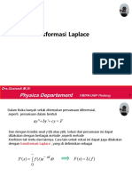 LAPLACE TRANSFORM