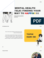 Mental Health Talk Finding