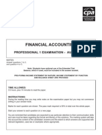 P1 - Financial Accounting August 06