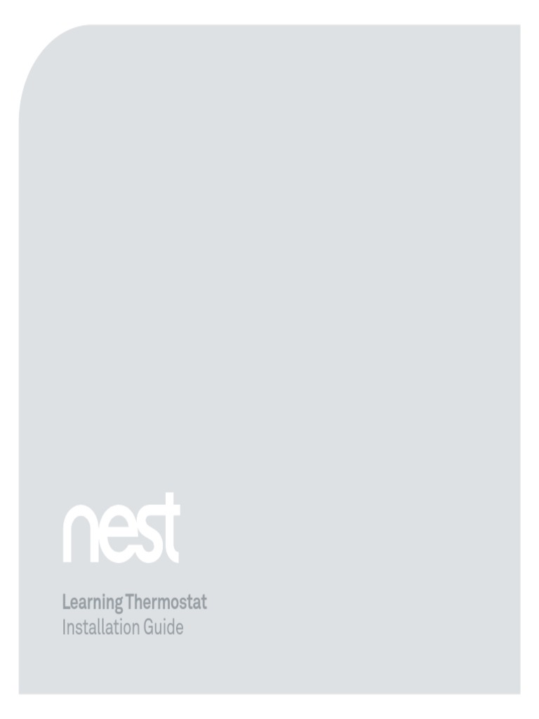 Installation Guide v1.5 | PDF | Thermostat | Electrical Connector