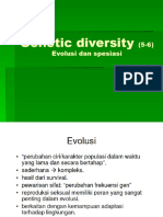 Genetic Diversity-5-6-Evolusi Dan Spesiasi