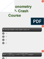Trigonometry DPP - Crash Course