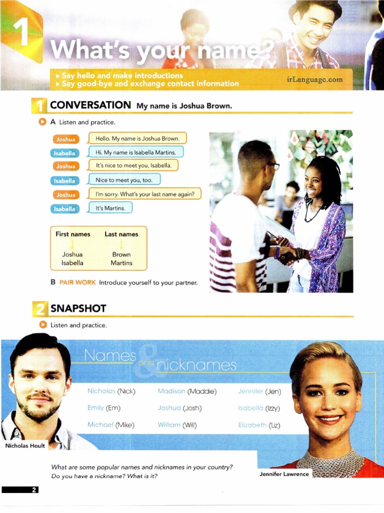 Interchange_Intro-Units+1-2 | PDF