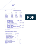 Estimación de Costos de Capital