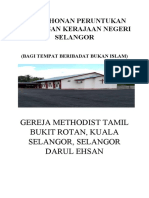 Permohonan Peruntukan Kewangan Kerajaan Negeri Selangor 2022