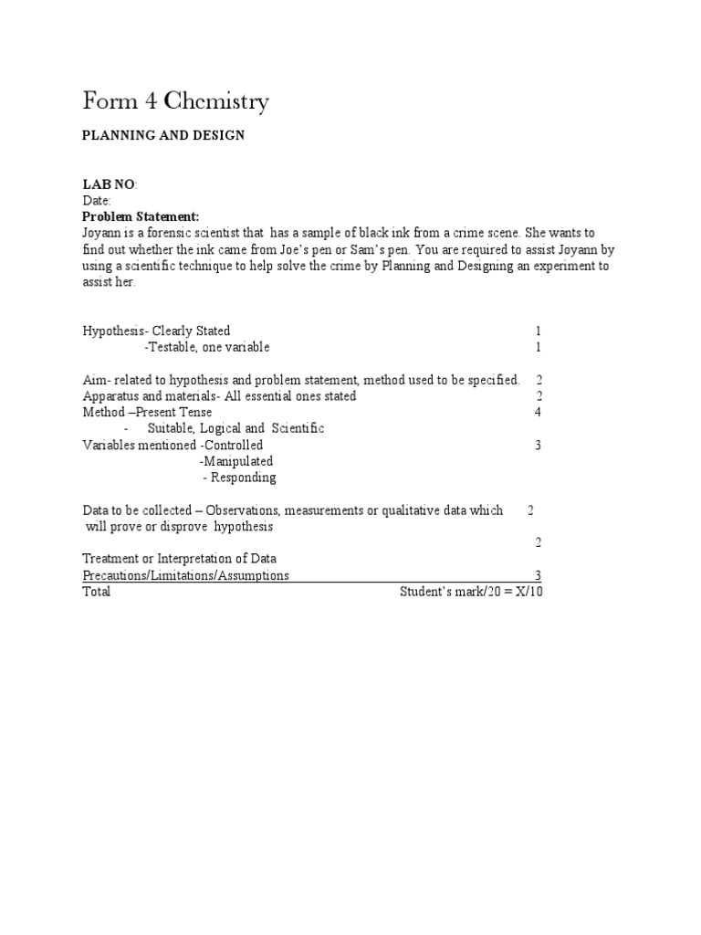 Chromatography Planning and Design Chemistry | PDF