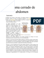 Trauma Cerrado de Abdomen