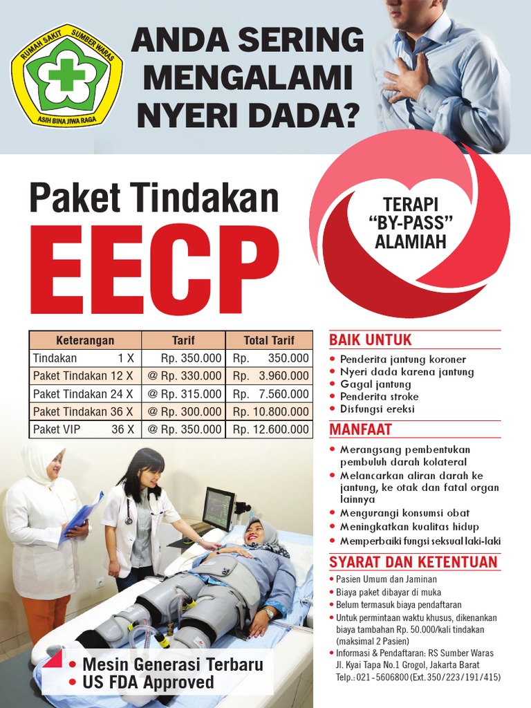 Biaya dan Manfaat Terapi EECP Jantung | PDF