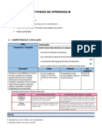 1° Grado - Actividad Del Dia 23 de Agosto