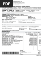 Recibo Provisional de Pago de Prima | PDF | Póliza de seguros | Bancos