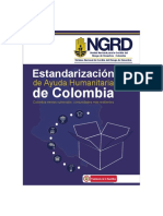 Estandarización de La AHE en Colombia