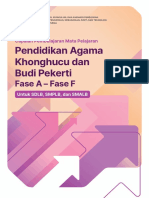 CP Mata Pelajaran Pendidikan Agama Khonghucu Dan Budi Pekerti