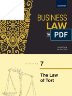 Chapter07 - The Law of Tort