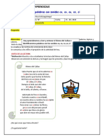 SESION COM - Sonido Ca, Co, Cu, Ce, Ci - 15 de Agosto