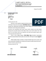 Proposal Permohonan Hewan Qurban