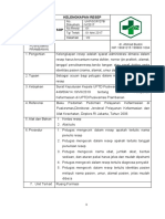 Sop Kelengkapan Resep