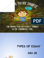 Types of Essay