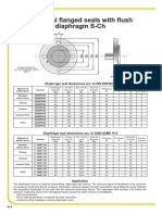 Chemical Flanged Seals With Flush Diaphragm S-CH: Diaphragm Seal Dimensions Acc. To DIN EN1092-1