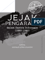 Jejak Pengarang dalam Sastra Indonesia