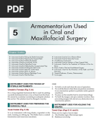 Armamentarium Used For Oral Suregery