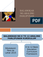 BALANGKAS NG AP Sa K To 12