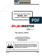 Pullmaster Model h25 Service Manual