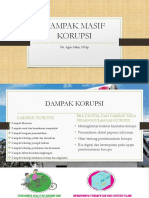 DAMPAK MASIF KORUPSI